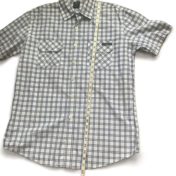 Enyce Mens Checkered Short Sleeve Button Up Casual Shirt Size Extra Large - Picture 6 of 10